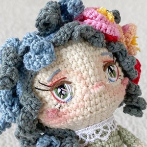 Embroidery Pattern for Amigurumi Eyes #16