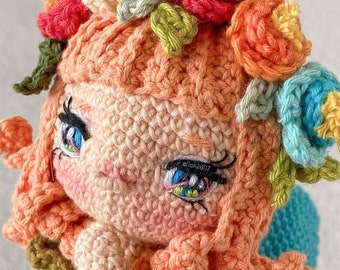 Motif de broderie pour les yeux d'amigurumi #19