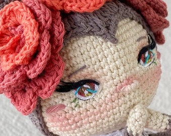 Motif de broderie pour les yeux d'Amigurumi #17