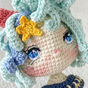 Crochet Doll Pattern for Eyes, Amigurumi Doll Pattern for Eyes