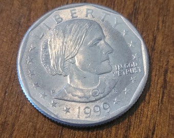 1999 Susan B Anthony Dollar