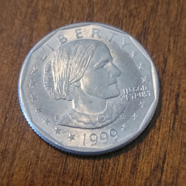 1999 Susan B Anthony Dollar