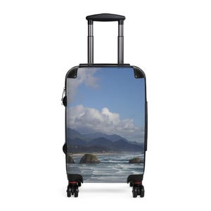 Scenic Travel Suitcase, Luggage with Nature Design, Personalized Travel Bag, Vacation Essentials, Perfect Gift for Travelers