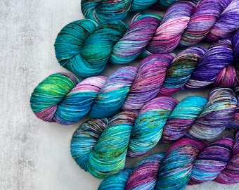 Hand Dyed Yarn  - NEBULA 100g