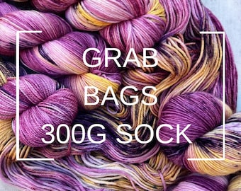 Yarn Grab Bag 300G Merino Sock Yarn