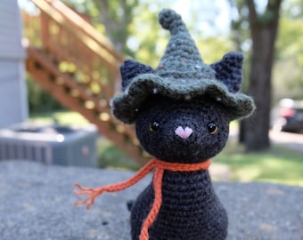 Ruth the Witch Cat Crochet Pattern