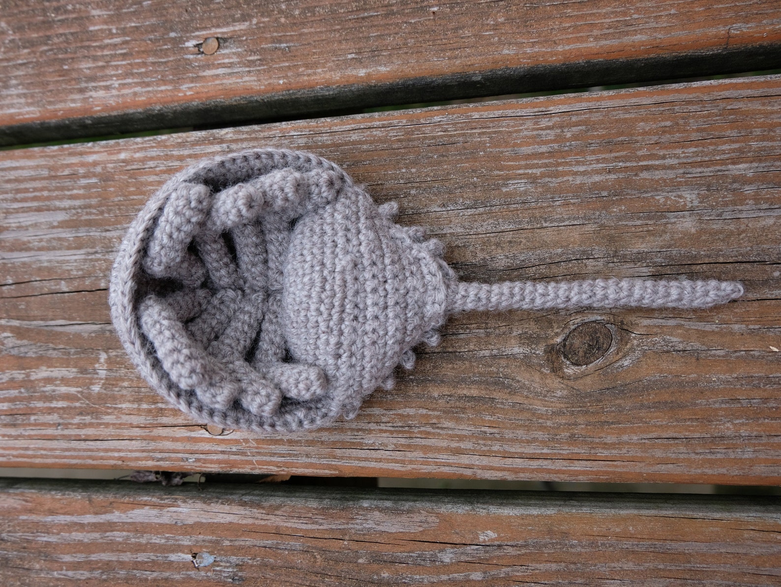 Archibald the Horseshoe Crab Crochet Pattern Etsy