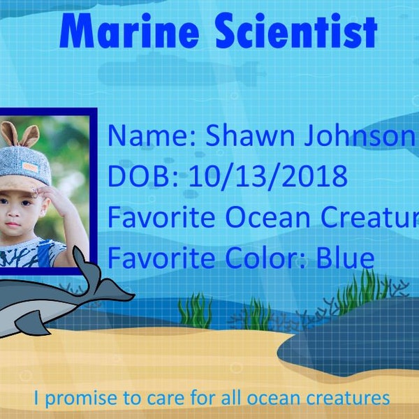 Marine Scientist ID