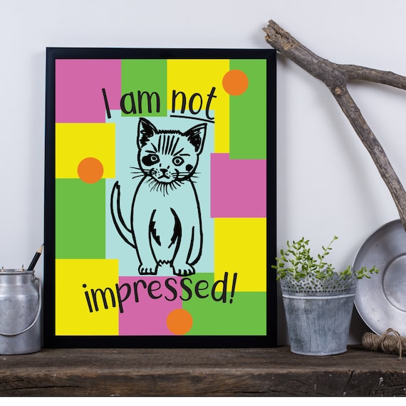 Not Impressed Animals