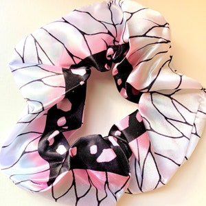 Silk Satin Scrunchies, Anime, Hair Scrunchies