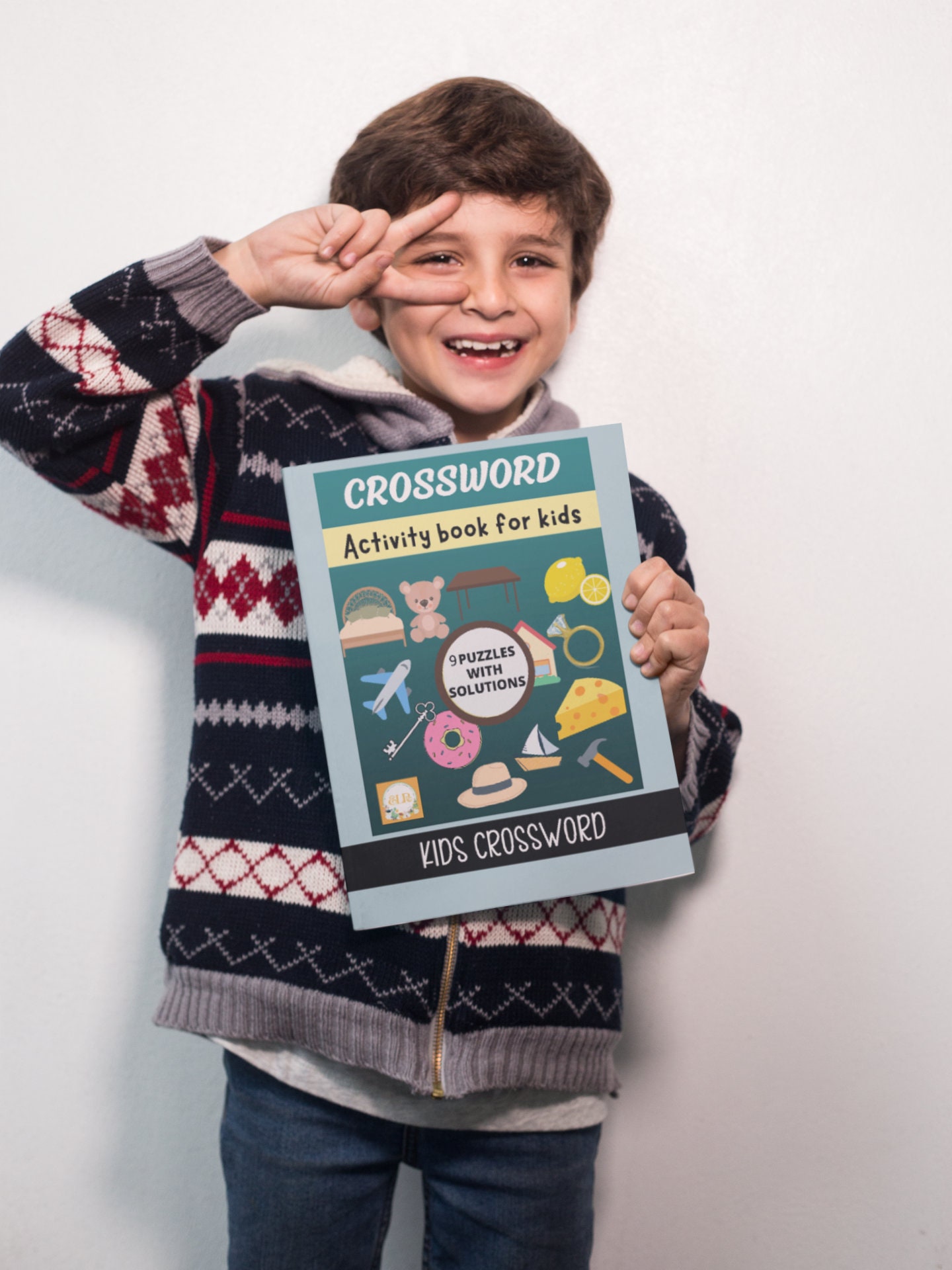Element Crossword Puzzle Book, Kids Crosswords, Digital Puzzle Book