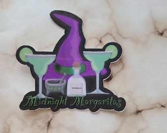 Midnight Margaritas - gelamineerde vinylsticker