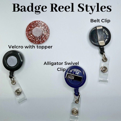 Whaline 8Pcs Valentine's Day Felt Badge Reels - Gnome Animal Heart Design Retractable ID Badge Holders - View #13