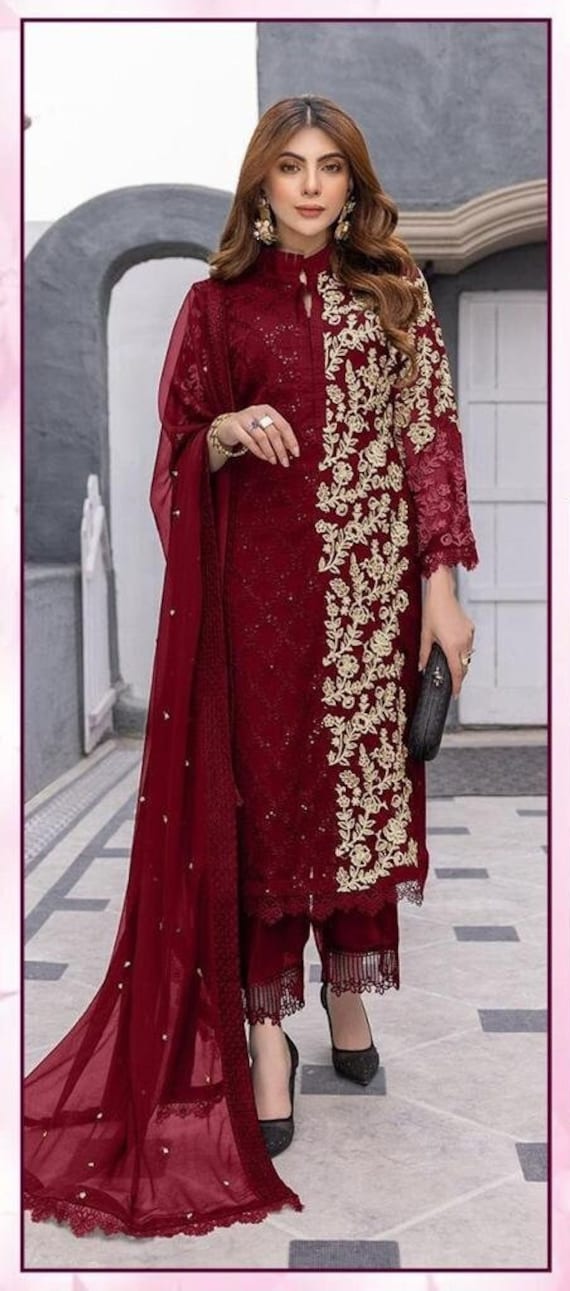 Stylish Haldi Indian pakistani Attire dress Etsy
