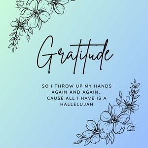 Gratitude