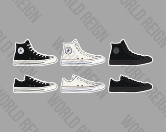 Converse CT All Star Vinyl Stickers