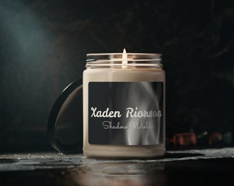 Xaden Riorson Fourth Wing Scented Soy Candle, 9oz