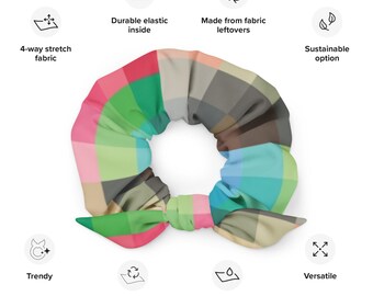 My Color Palette: Light Spring Recycled Scrunchie