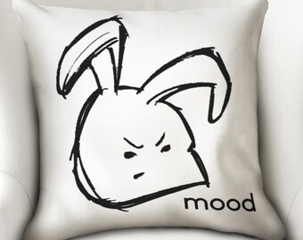 Not Today-  Mood Throw Pillow