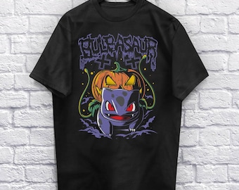 Purple Halloween T-Shirt Unisex (For Men and Women) Horror. Cute Shirt Heavy Metal Shirts. Metalhead Shirt Tee Retro Gaming