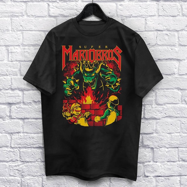 Super Warriors T-Shirt Unisex (For Men and Women) Funny Shirt Gamer Shirt Heavy Metal Shirts Video game Shirt Music Retro