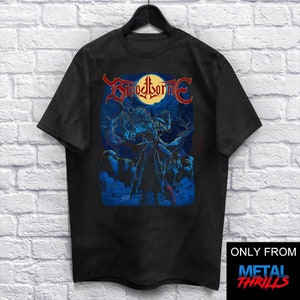 Blood Reborn T-Shirt Unisex (For Men and Women) Shirt Gamer Shirt Heavy Metal Shirts Video game Shirt Music Retro