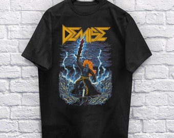 Demon King T-Shirt Unisex (For Men and Women) Gamer Shirt Heavy Metal Shirts Video game Shirt Music Retro