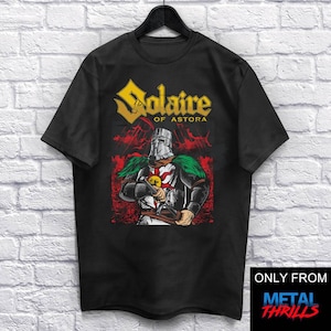 The Knight T-Shirt Unisex (For Men and Women) Shirt Gamer Shirt Heavy Metal Shirts Video game Shirt Music Retro