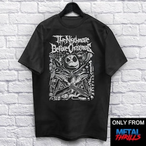 Night Skull T-Shirt Unisex (For Men and Women) Horror. Cute Shirt Heavy Metal Shirts. Metalhead Shirt Tee Retro Movie Halloween Christmas