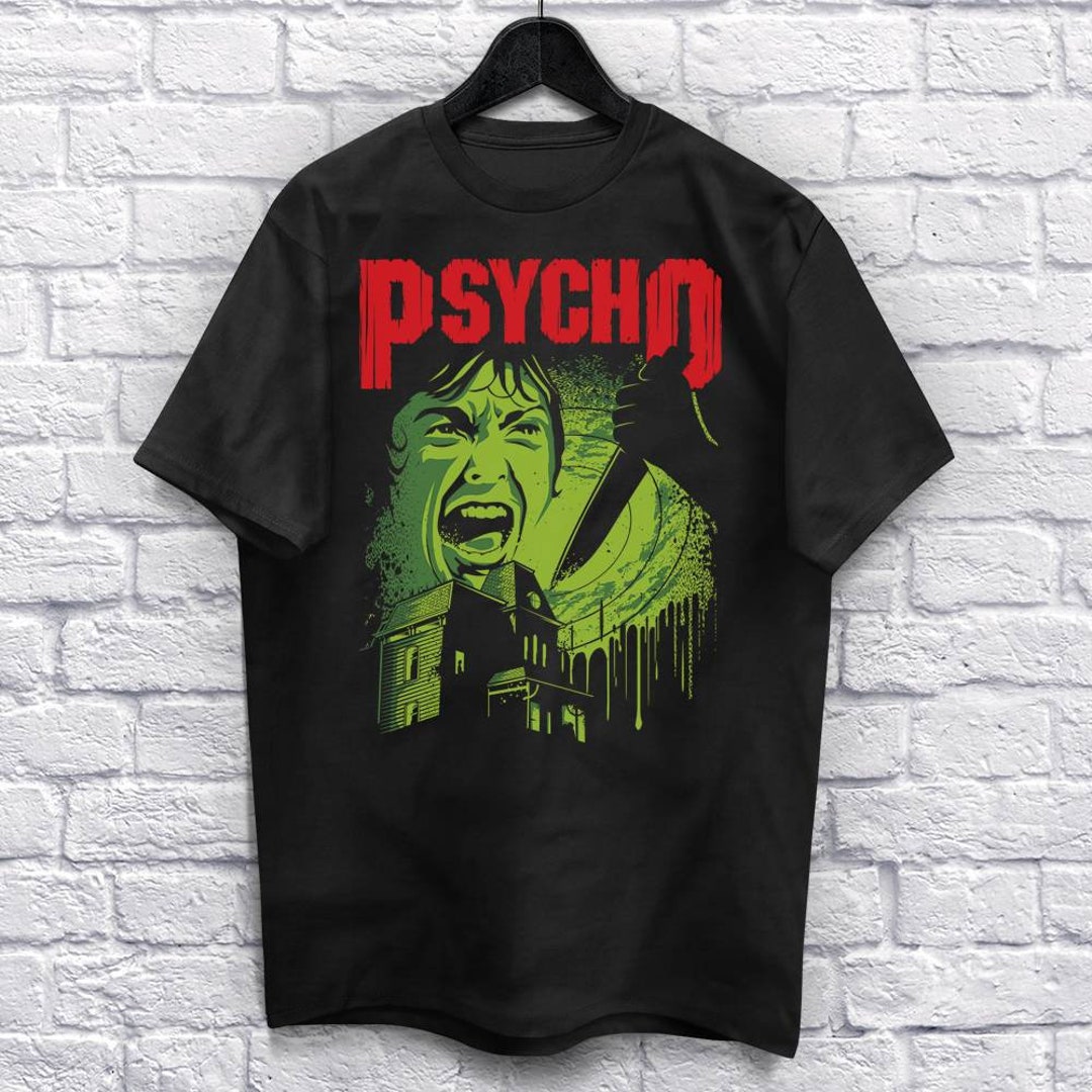 Crazy Horror Tshirt Unisex for Men and Women Horror Movie Shirt Heavy Metal Funny Shirts. Scary