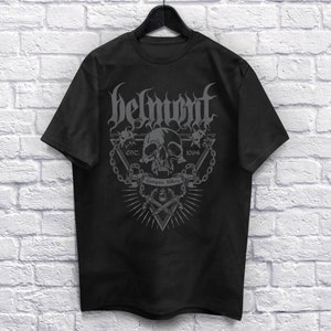 Camiseta clássica de herói unissex (para homens e mulheres) Camisas engraçadas de heavy metal. Camisa Metalhead Música Paródia Camiseta Retro Gaming