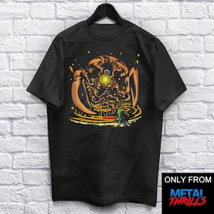 Lava Wake Textless T-Shirt Unisex (For Men and Women) Shirt Gamer Shirt Heavy Metal Shirts Video game Shirt Music Retro