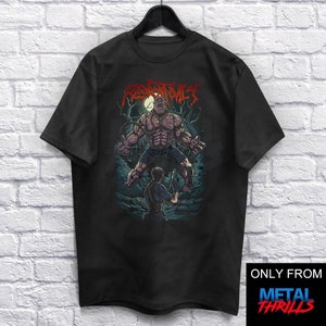 Giant Evil T-Shirt Unisex (For Men and Women) Horror Shirt Heavy Metal Funny Shirts. Metalhead Shirt Music Tee Sci-Fi