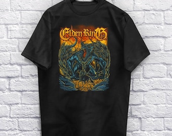 Dragon T-Shirt Unisex (For Men and Women) Shirt Gamer Shirt Heavy Metal Shirts Video game Shirt Music Retro