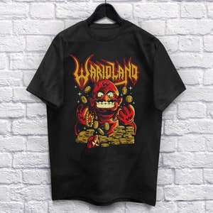 Money Land T-Shirt Unisex (For Men and Women) Shirt Gamer Shirt Heavy Metal Shirts Video game Shirt Music Retro