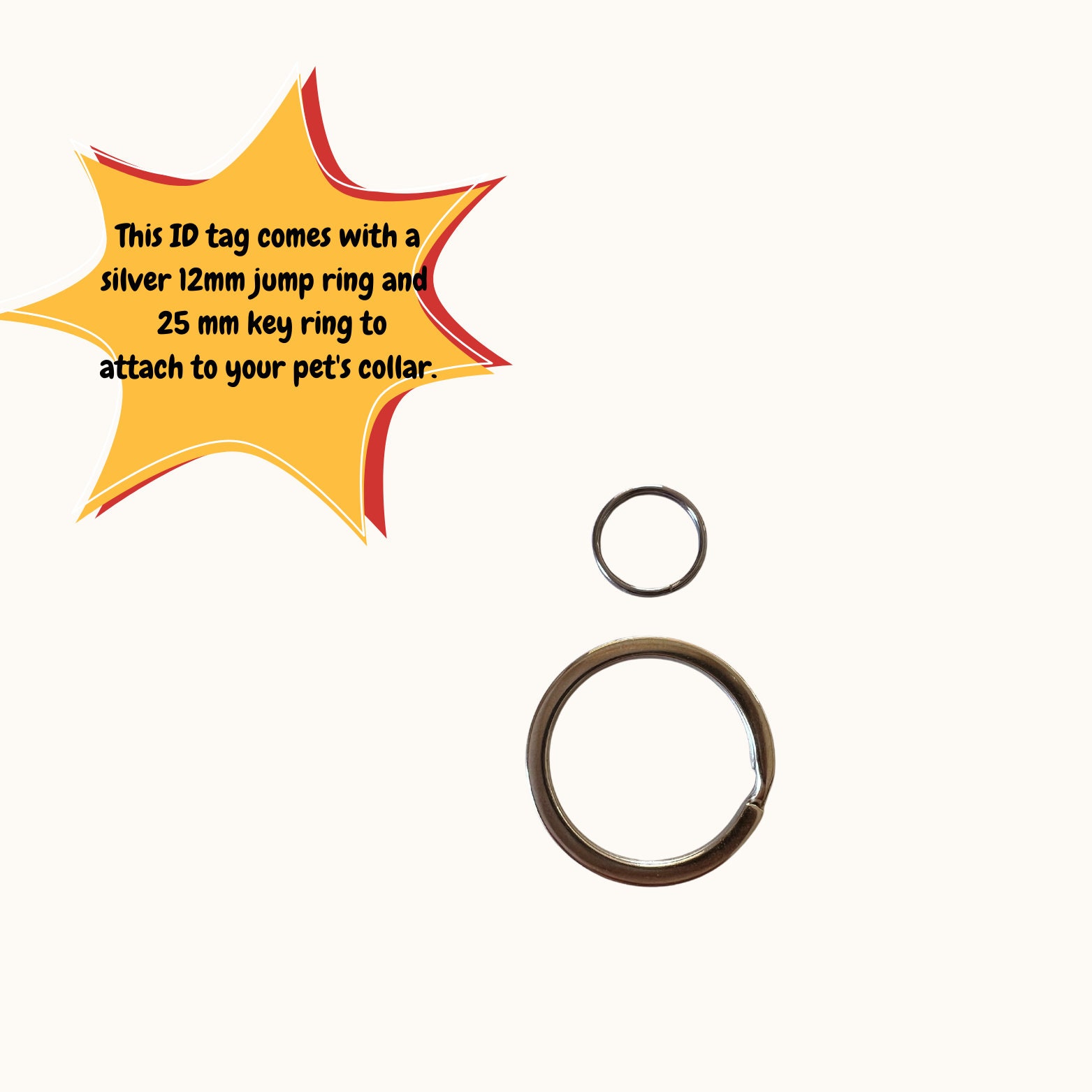 Chili Pepper Dog Tag Resin Bone Shaped Dog ID Tag Custom Pet ID Name