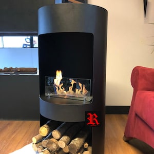 impeRiums Moka Portable Fireplace, Gifts for him!, Fireplace Mantel, Rustic Mantel, Metal fire pit, Fireplace Mantle, Home decor