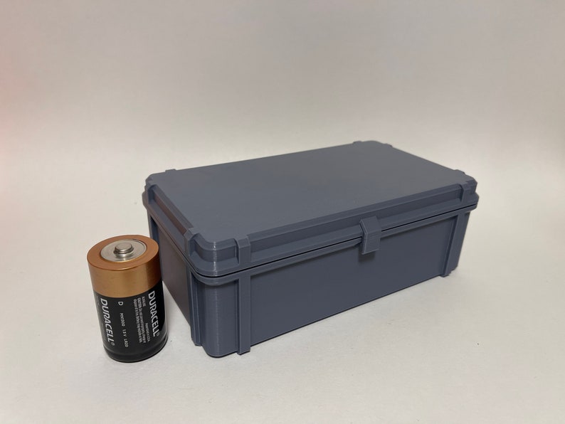 D Battery Storage Box Etsy