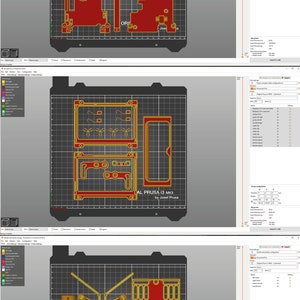 Six 5.5 Display Raspberry Pi 4 workstation case Digital version for 3D printing .3mf, .stl and .gcode image 5