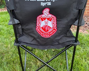 Sorority Custom chair, Greek chair, D9