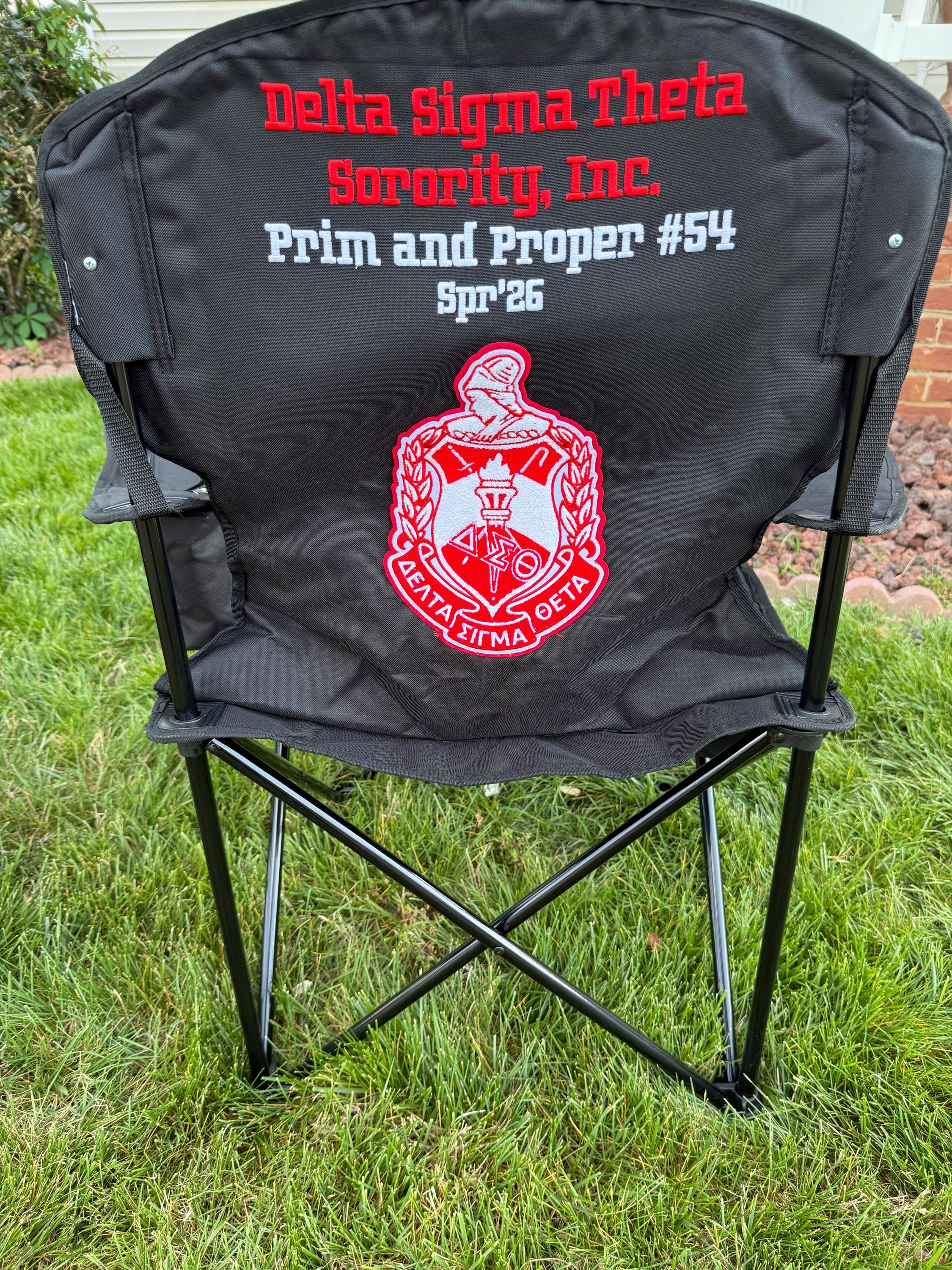Sorority Custom Chair, Greek Chair, D9 - Etsy