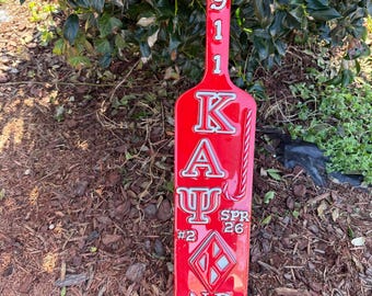 Kappa Alpha Psi paddle. Nupe paddle