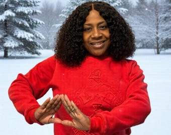 Delta Sigma Theta sweatshirt, embossed sweatshirt, January 13th, DST, 1913