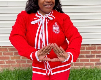 Pull cardigan Delta Sigma Theta