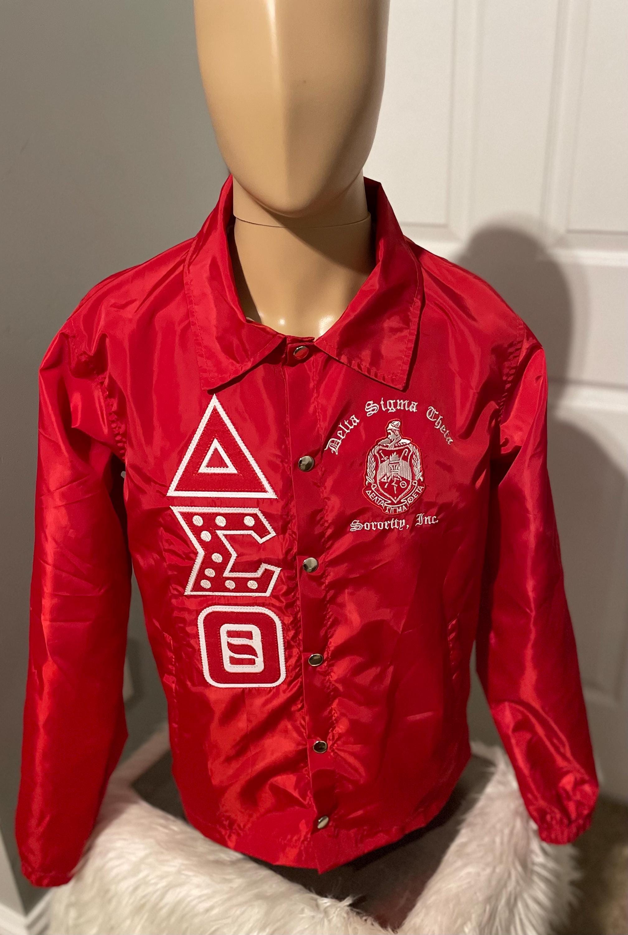 Delta Sigma Theta Jacket - Etsy Delta Sigma Theta Jacket - Etsy