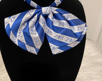 Pajarita ajustable Zeta Phi Beta.