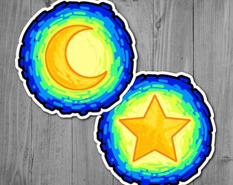 Starry Night Sticker Set