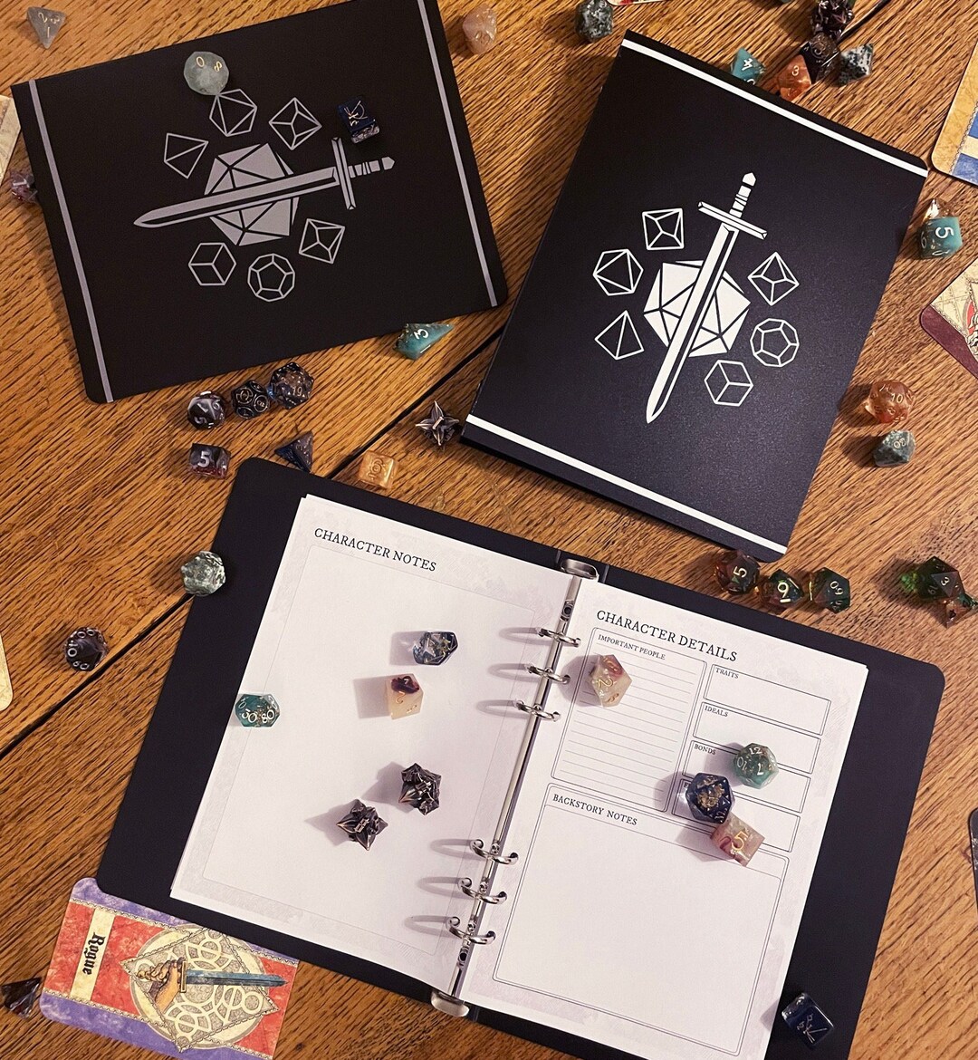 Ultimate D&amp;D 5e Character Binder - Etsy