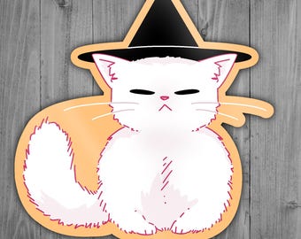 Witch Kitty Sticker