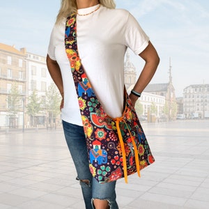 Sac à bandoulière BOHO, sac de festival, sac hippie coloré, style doux et décontracté pour femme, sac HOBO, cabas végétalien